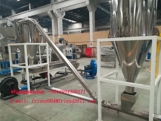Twin Screw 550kg/H 10mm Granulating PVC Pelletizing Line Machine