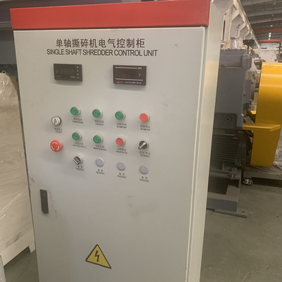 Good price 650kg / H مزدوج رمح WPC التقطيع آلة كسارة البلاستيك هيكل حازم الانترنت