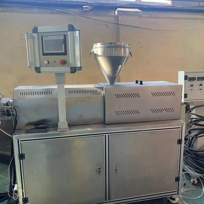 سعر جيد 35 مللي متر برغي WPC مختبر خط بثق البلاستيك مقاومة للماء الانترنت