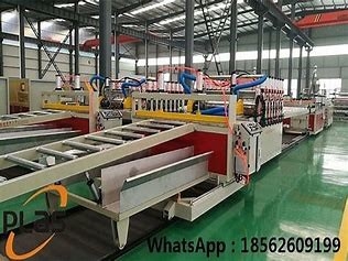 Good price CE PVC مسحوق لا تشوه WPC الطارد عرض المجلس 1240mm الانترنت