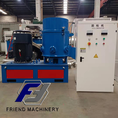 Good price 800 كجم / ساعة نفايات البلاستيك إعادة تدوير آلة كسارة البلاستيك Agglomerator الانترنت
