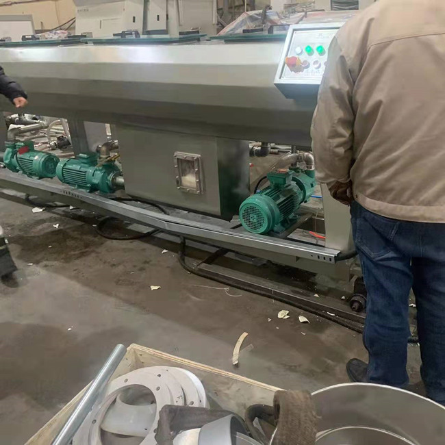 50kg / H PVC آلة أنبوب 65mm المسمار قطره نوع قطع الكواكب 2